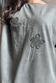 Original Hippie Sweatshirt Vintage Wash Khaki